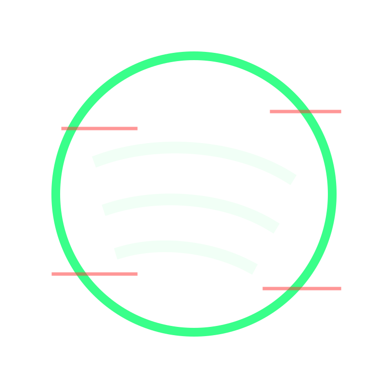 Spotify hacked icon